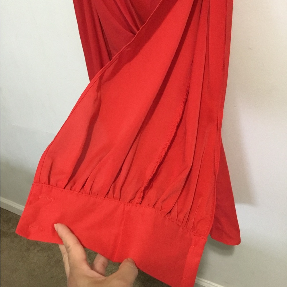 Double Crazy Split Solid Romper - image 7